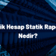 Çelik Hesap Statik Raporu Nedir?