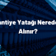 Şantiye Yatağı Nereden Alınır?