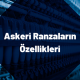 Askeri Ranzaların Özellikleri
